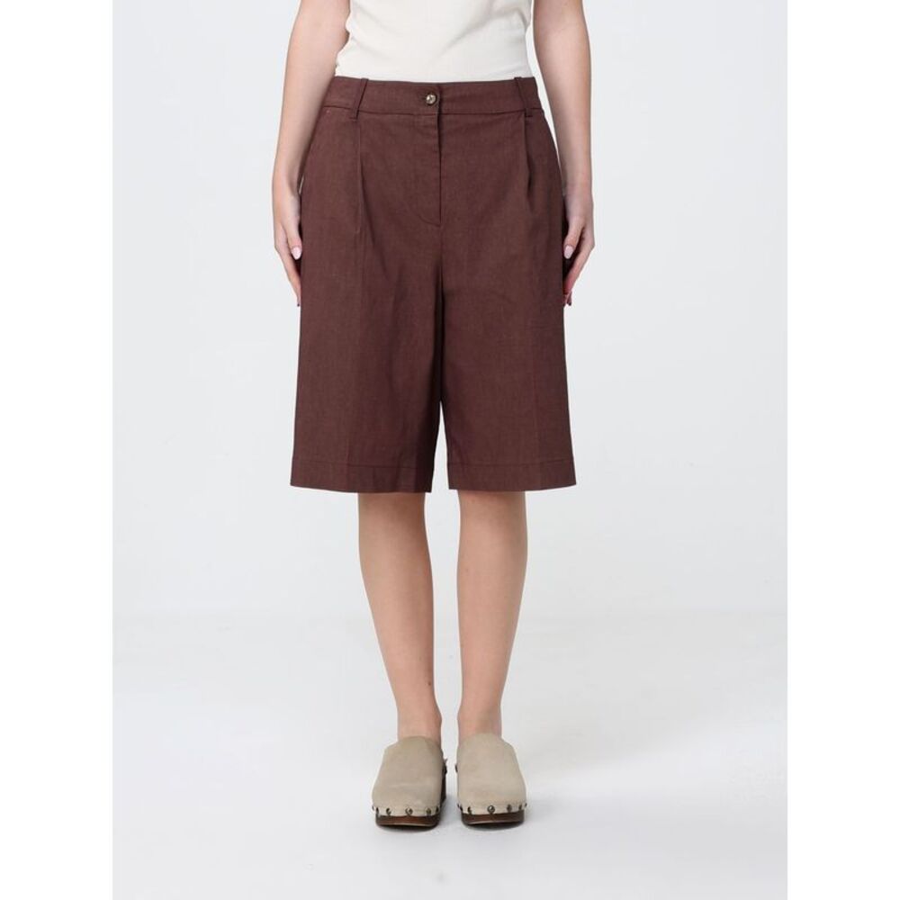 Pinko Shorts Woman Brown